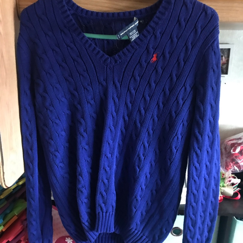 Ralph Lauren Sport Sweater, super comfy! LARGE.